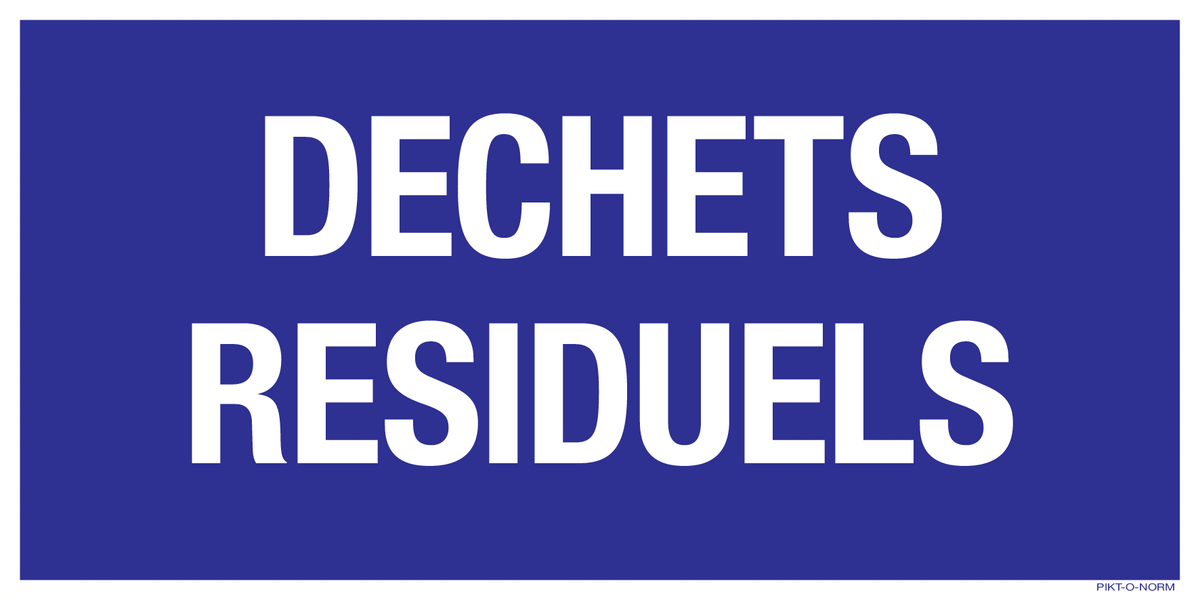 DECHETS RESIDUELS