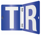 TIR-BORD VERTICAAL KLAPBAAR