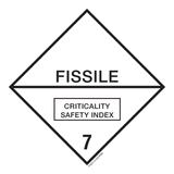 FISSILE, INDICE DE SÛRETÉ-CR...ADR CL.7E