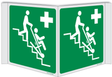EVACUATIESTOEL ISO7010-E060