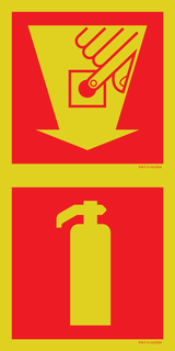 POINT D'ALARME INCENDIE + EXTINCTEUR