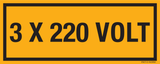 3x220 VOLT