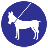CHIENS EN LAISSE OBLIGATOIRE