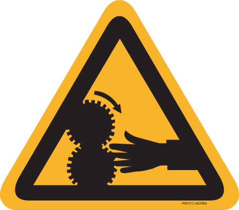 WAARSCHUWING GEVAAR VOOR HANDEN