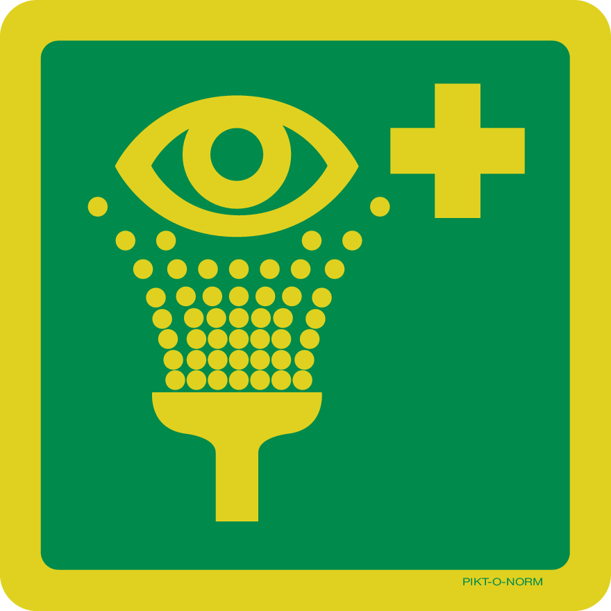 OOGSPOELDOUCHE ISO7010-E011