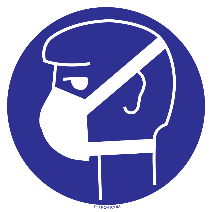 STOFMASKER VERPLICHT