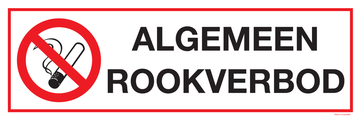 ALGEMEEN ROOKVERBOD