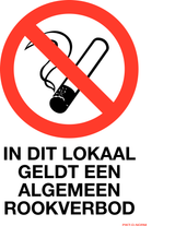 IN DIT LOKAAL GELDT EEN ALGEMEEN ROOK...