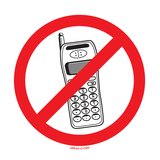 INTERDIT AUX TÉLÉPHONE PORTABLE
