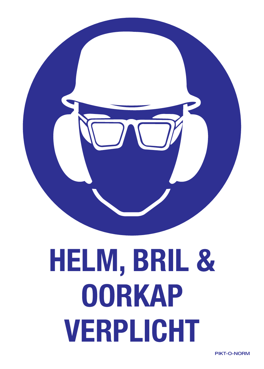 HELM, BRIL & OORKAP VERPLICHT