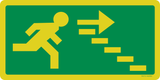 ISSUE DE SEC.ESCALIER DROITE VERS LE BAS