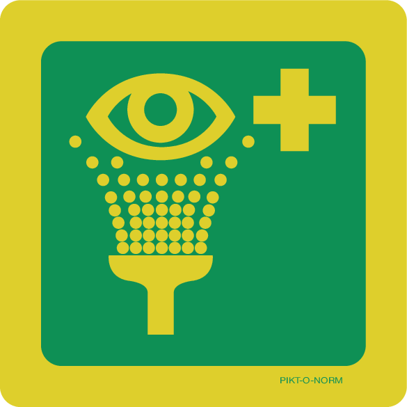 OOGSPOELDOUCHE ISO7010-E011
