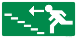 ISSUE DE SEC.ESCALIER GAUCHE VERS HAUT