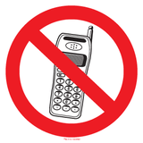 INTERDIT AUX TÉLÉPHONE PORTABLE