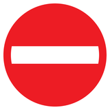 SENS INTERDIT