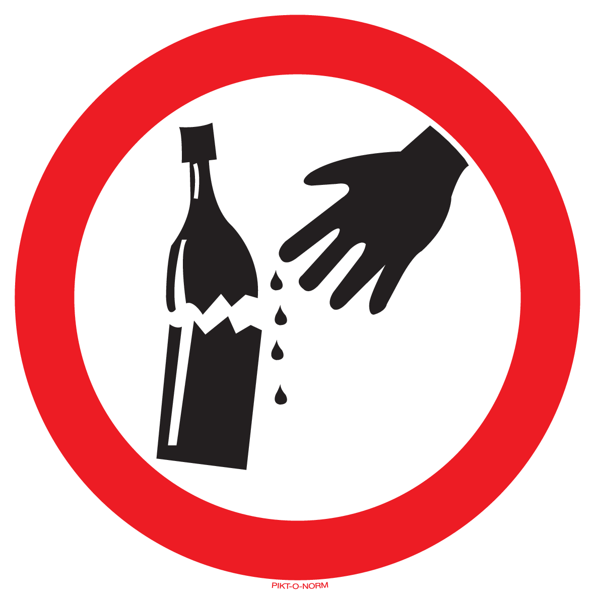 BOUTEILLES CASSÉES