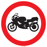 MOTO'S VERBODEN