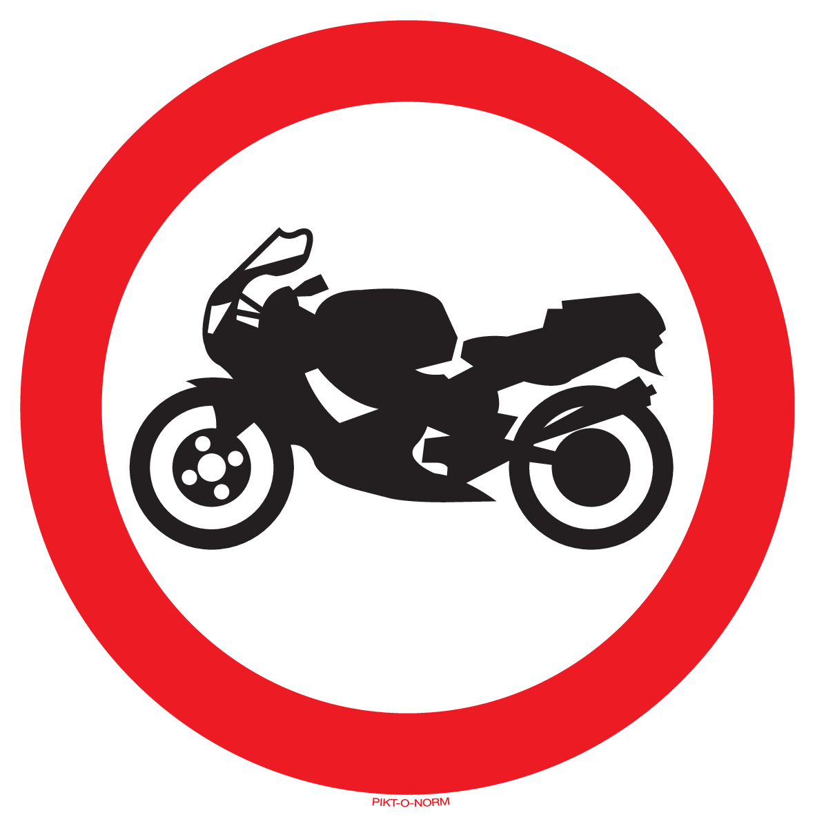 MOTO'S VERBODEN