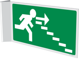 ISSUE DE SEC.ESCALIER DROITE VERS LE BAS
