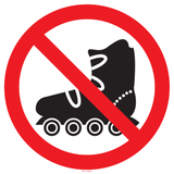 ROLLERSKATES VERBODEN