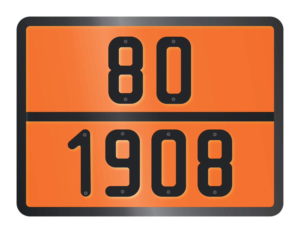 ADR BORD MET GEVARENCODE 80/1908