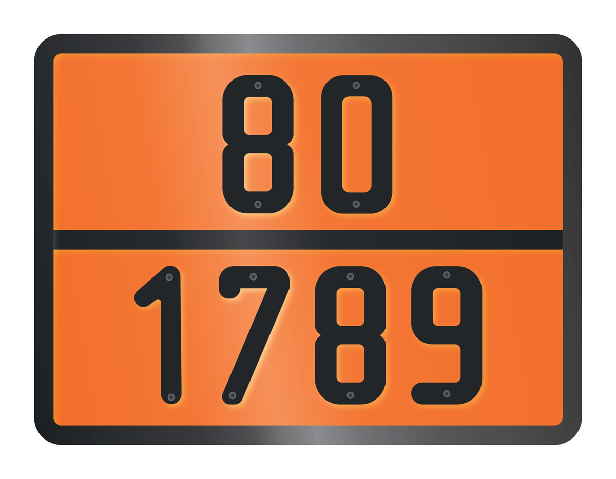 ADR BORD MET GEVARENCODE 80/1789
