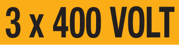 3x400 VOLT