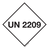UN 2209. ADR CL.8. FORMALDÉHYDE SOLUTION