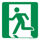 ISSUE DE SECOURS À GAUCHE ISO7010-E001