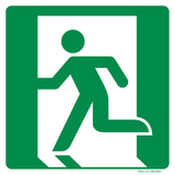 ISSUE DE SECOURS À GAUCHE ISO7010-E001