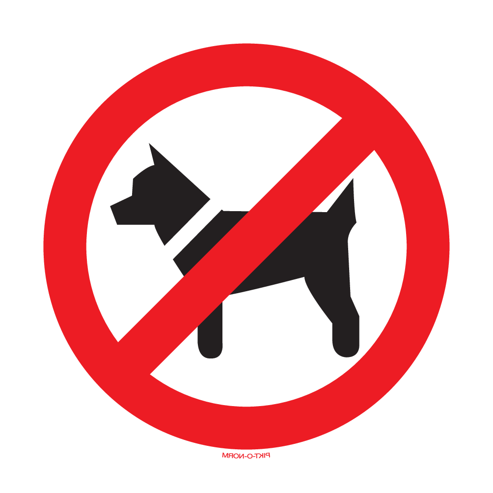 INTERDITS AUX CHIENS