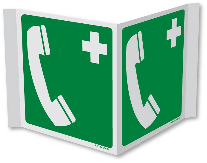 NOODTELEFOON  ISO7010-E004