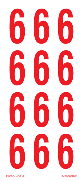 CHIFFRE6 SUR FEUILLE