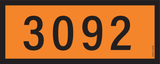 ADR BORD, UN NUMMERS VAN 3000 TOT 3999