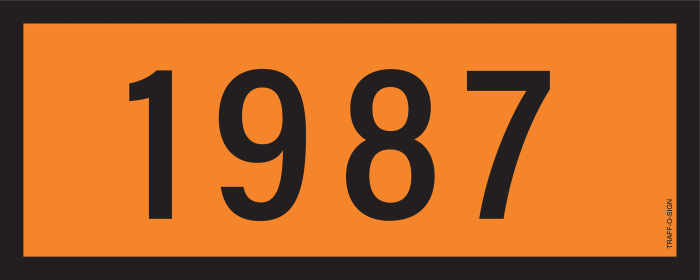 ADR BORD, UN NUMMERS VAN 1000 TOT 1999