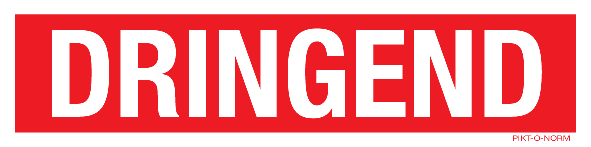 DRINGEND
