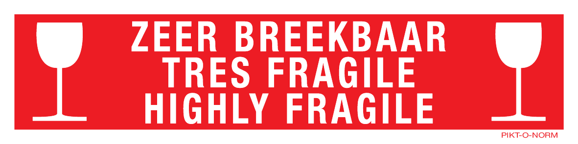ZEER BREEKBAAR. TRES FRAGILE...