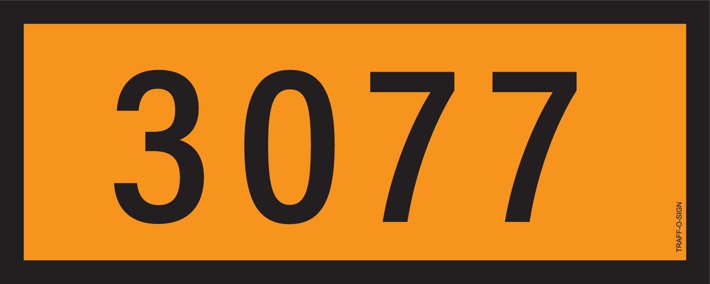ADR BORD, UN NUMMERS VAN 3000 TOT 3999