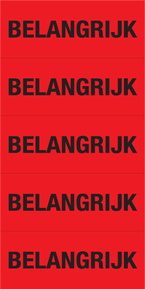 BELANGRIJK