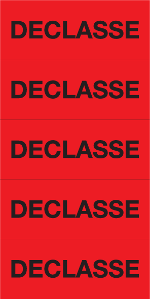 DÉCLASSÉ