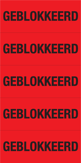 GEBLOKKEERD
