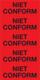 NIET CONFORM