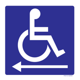 PERSONNES HANDICAPÉES À GAUCHE