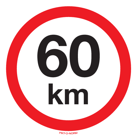 VITESSE LIMITÉE 60 KM