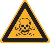 AVERTISSEMENT DANGER MATIÈRES TOXIQUES