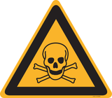AVERTISSEMENT DANGER MATIÈRES TOXIQUES