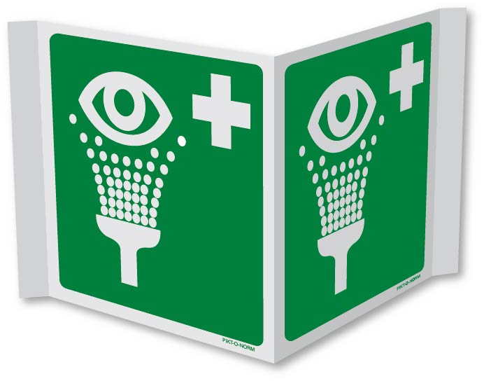 OOGSPOELDOUCHE ISO7010-E011