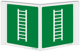 VLUCHTLADDER ISO7010-E059