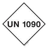 UN 1090. ADR KL 3. ACETON