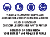 VERBODEN TOEGANG. ACCES INTERDIT...